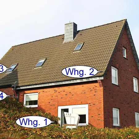 Haus Atlantis, Holzwohnung 3 Apartamento
